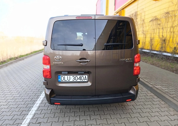 Toyota Proace Verso cena 112113 przebieg: 92500, rok produkcji 2021 z Warszawa małe 67